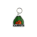 Carrots ; Home key chain , wht