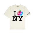QTFL ; I ♥ NY Tshirt , cream