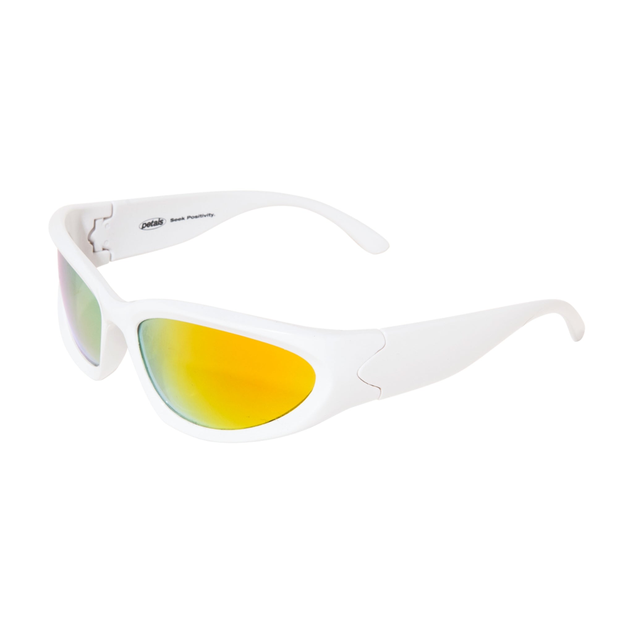 Petals and Peacock ; Y2000 eyewear white