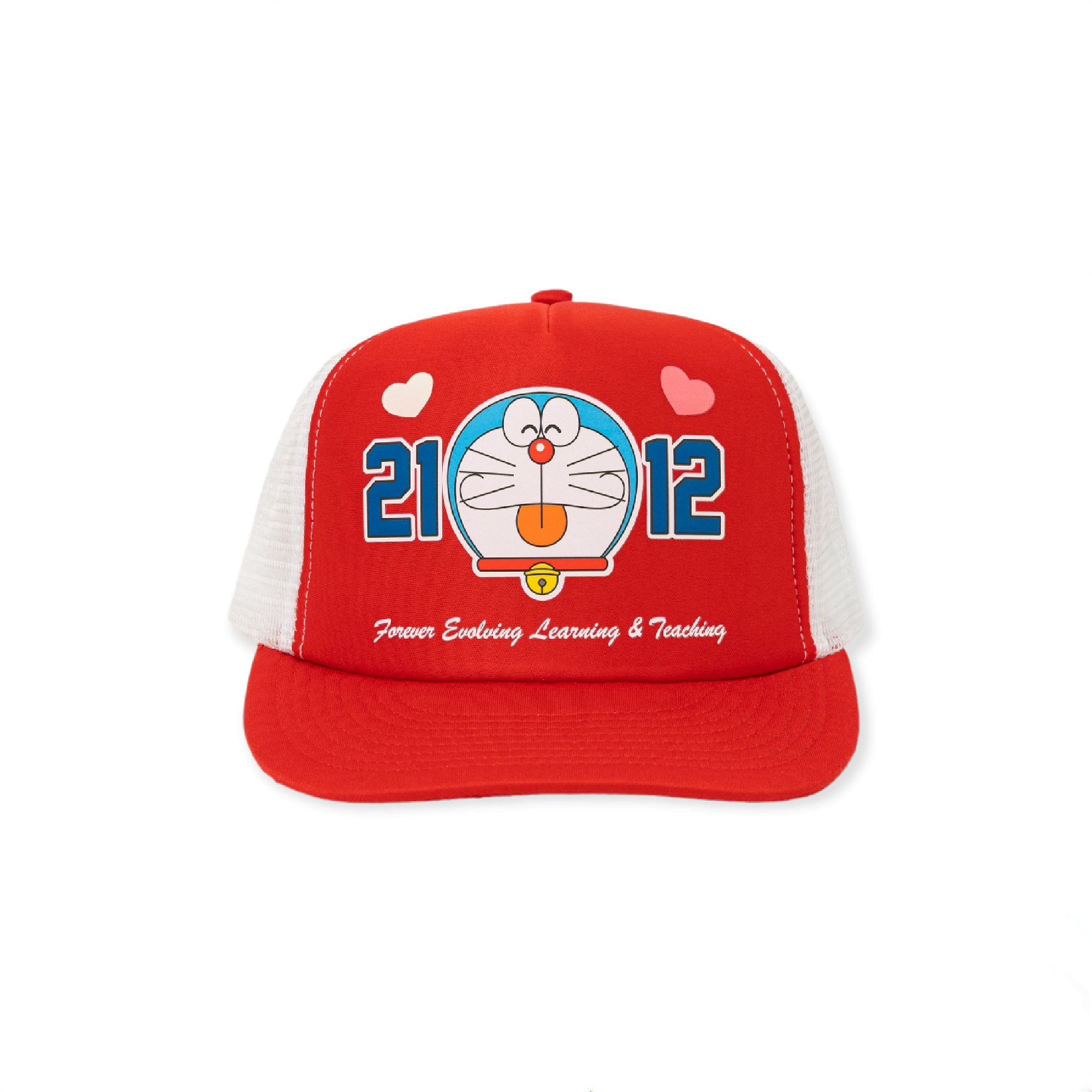Felt x Doraemon ; 2112 Trucker hat , red