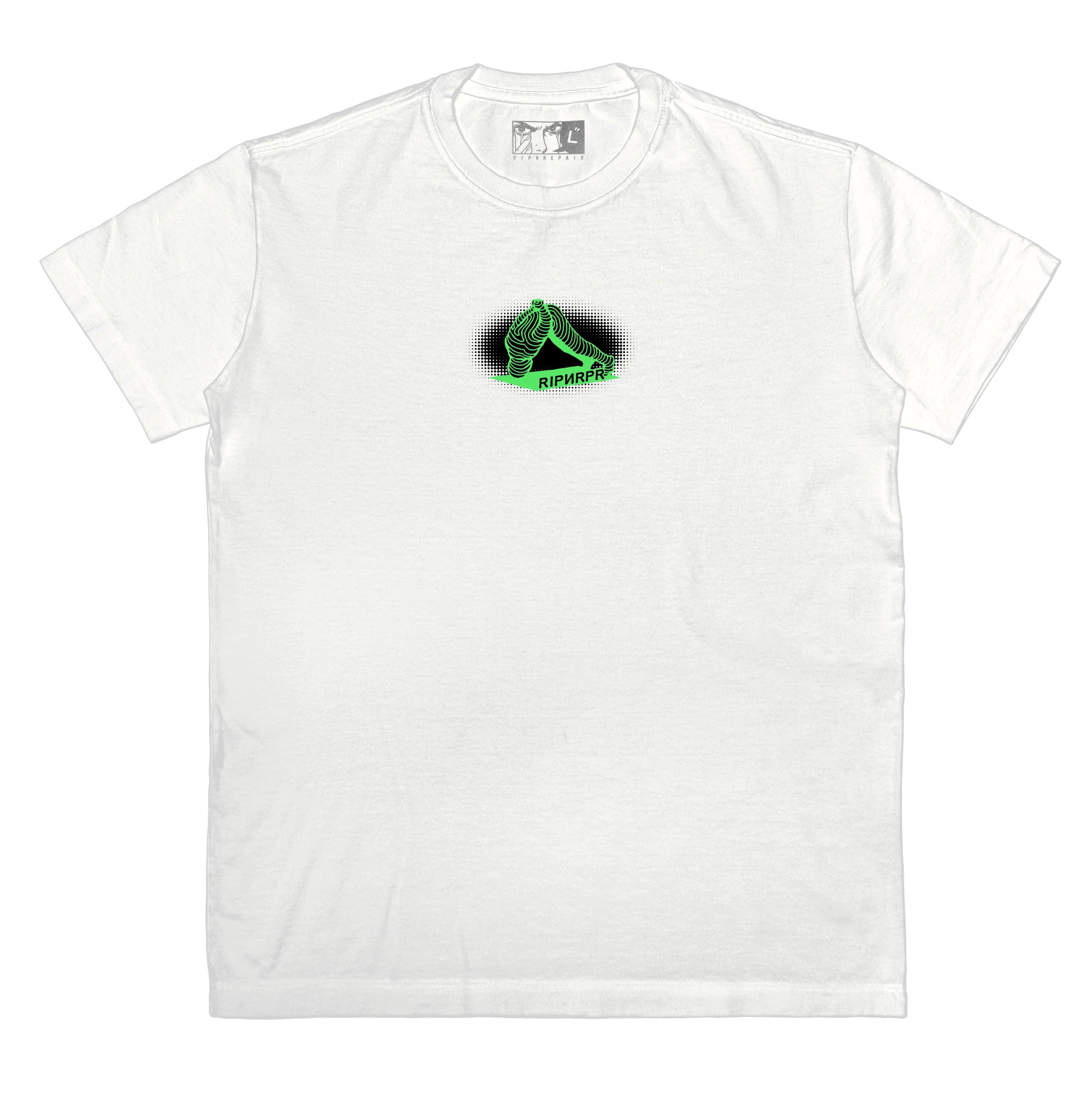 Rip n Repair ; best friends tshirt , wht,grn
