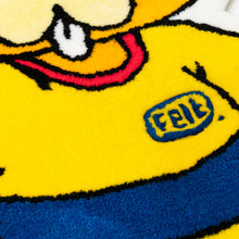Load image into Gallery viewer, Felt x Carrots ; Yellow mascot rug
