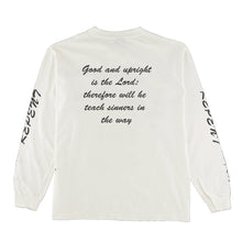 Load image into Gallery viewer, Paradis3 ; Sinners Ls tee , wht
