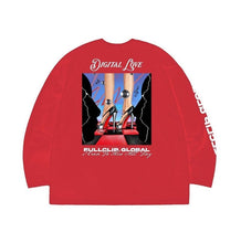 Load image into Gallery viewer, Full Clip Group ; Digital Love Ls Tee in Red
