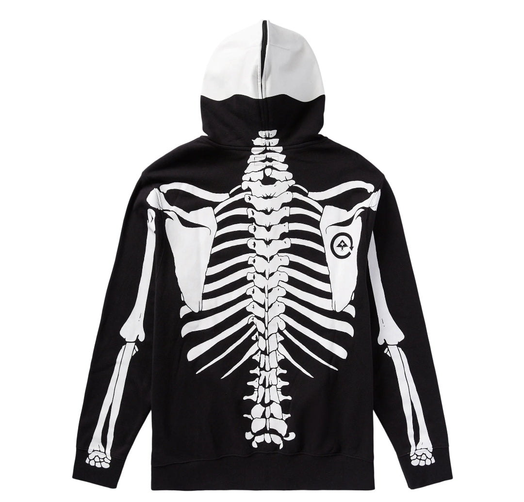 Lrg x Dead serious black full zip hoodie