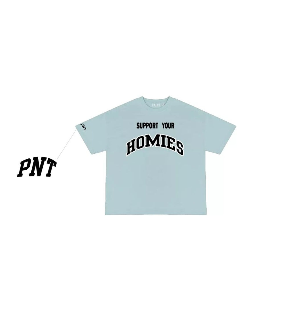 Paint ; Syh pastel Carolina blue tee