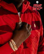 Load image into Gallery viewer, LRG ; Friday The 47th hoodie , red
