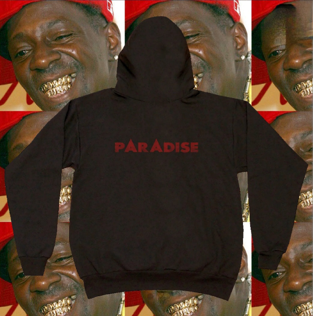 Paradis3 ; Phantom scream hoodie , blk