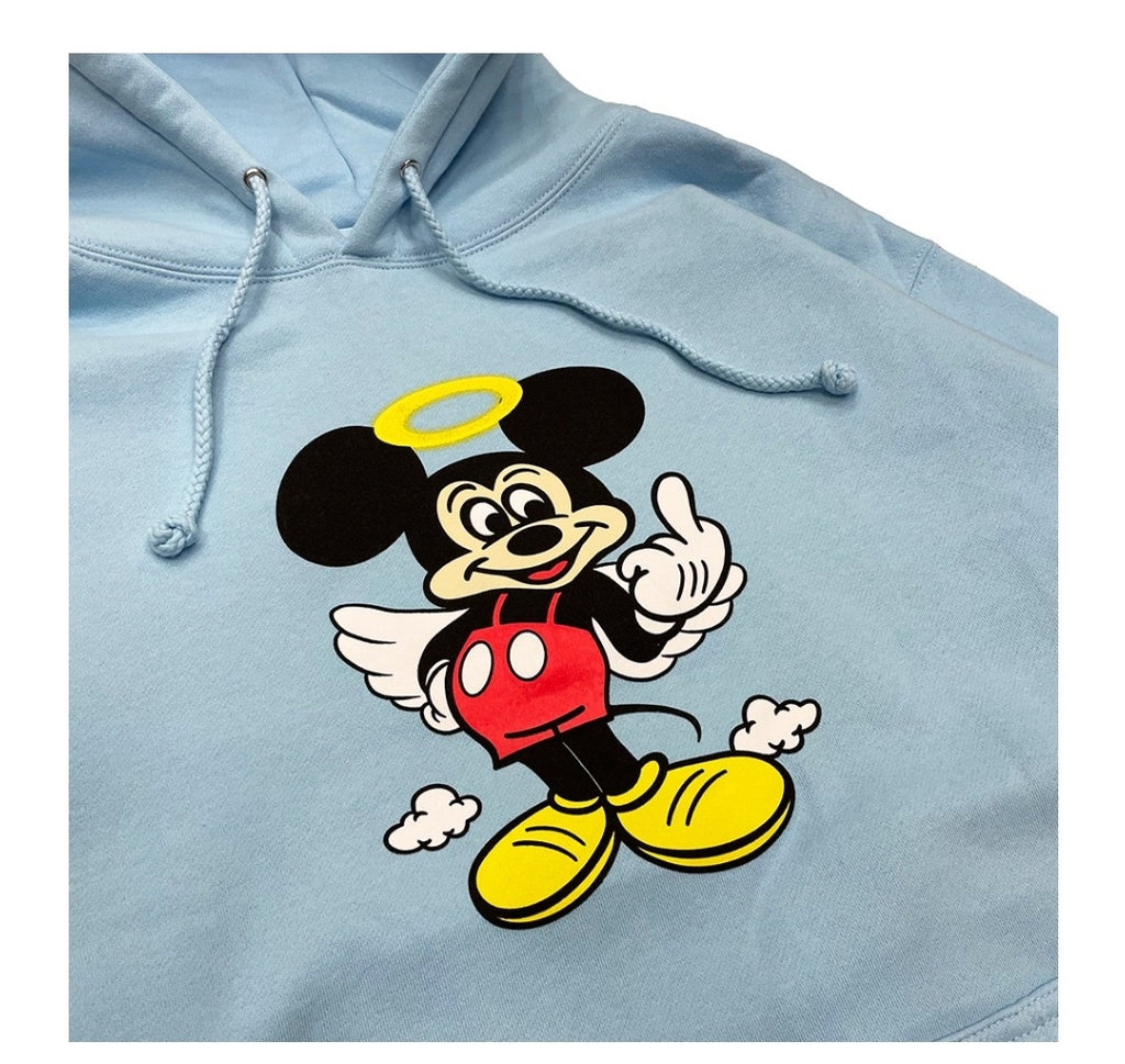 Paradis3 ; FU mick hoodie , carolina blue