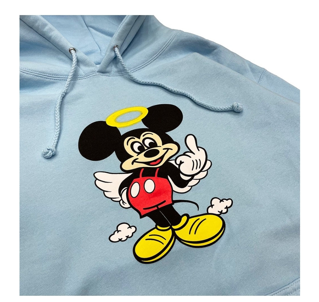 Paradis3 ; FU mick hoodie , carolina blue