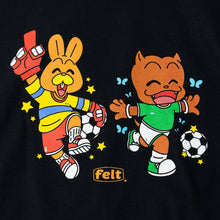 Load image into Gallery viewer, Felt x Carrots ; Mascot tshirt , blk

