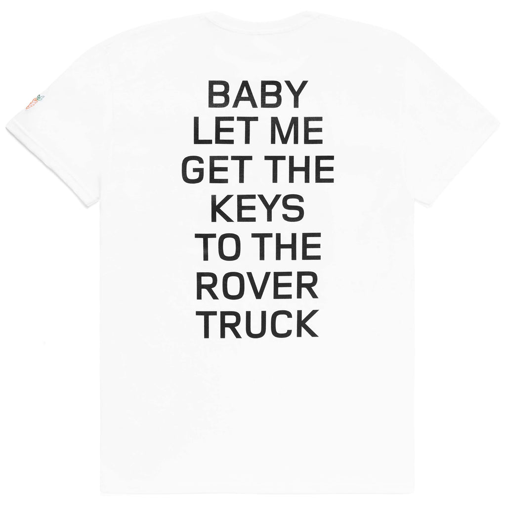 Carrots ; Rover truck tee wht