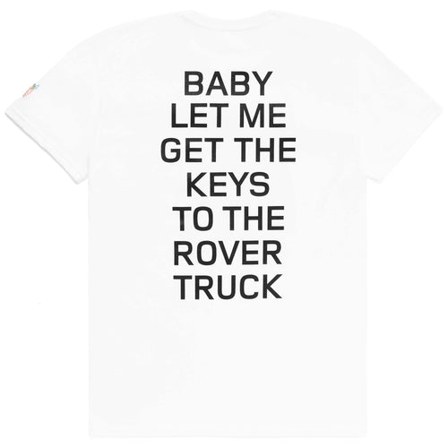 Carrots ; Rover truck tee wht