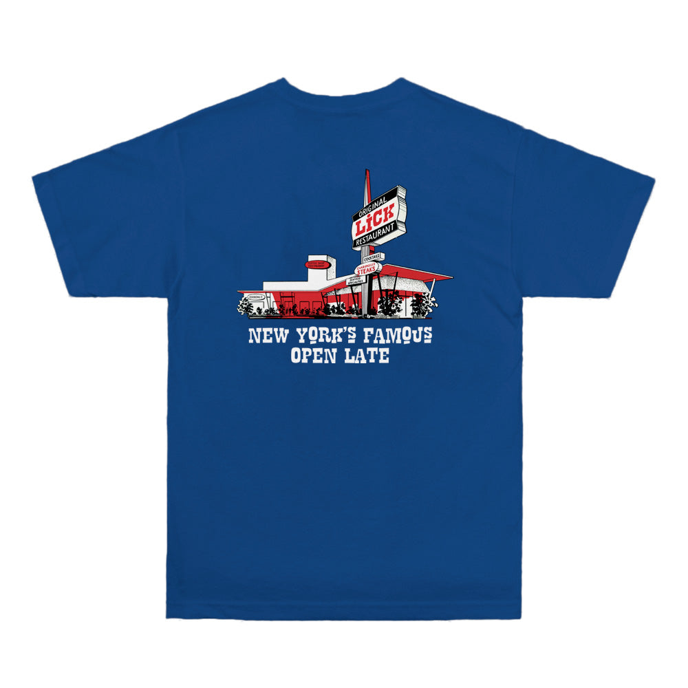 Lick Nyc ; Famous Original tee, nvy