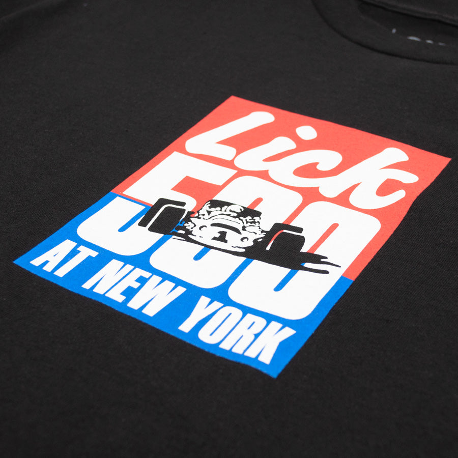 Lick Nyc ; Lick 500 tee, blk