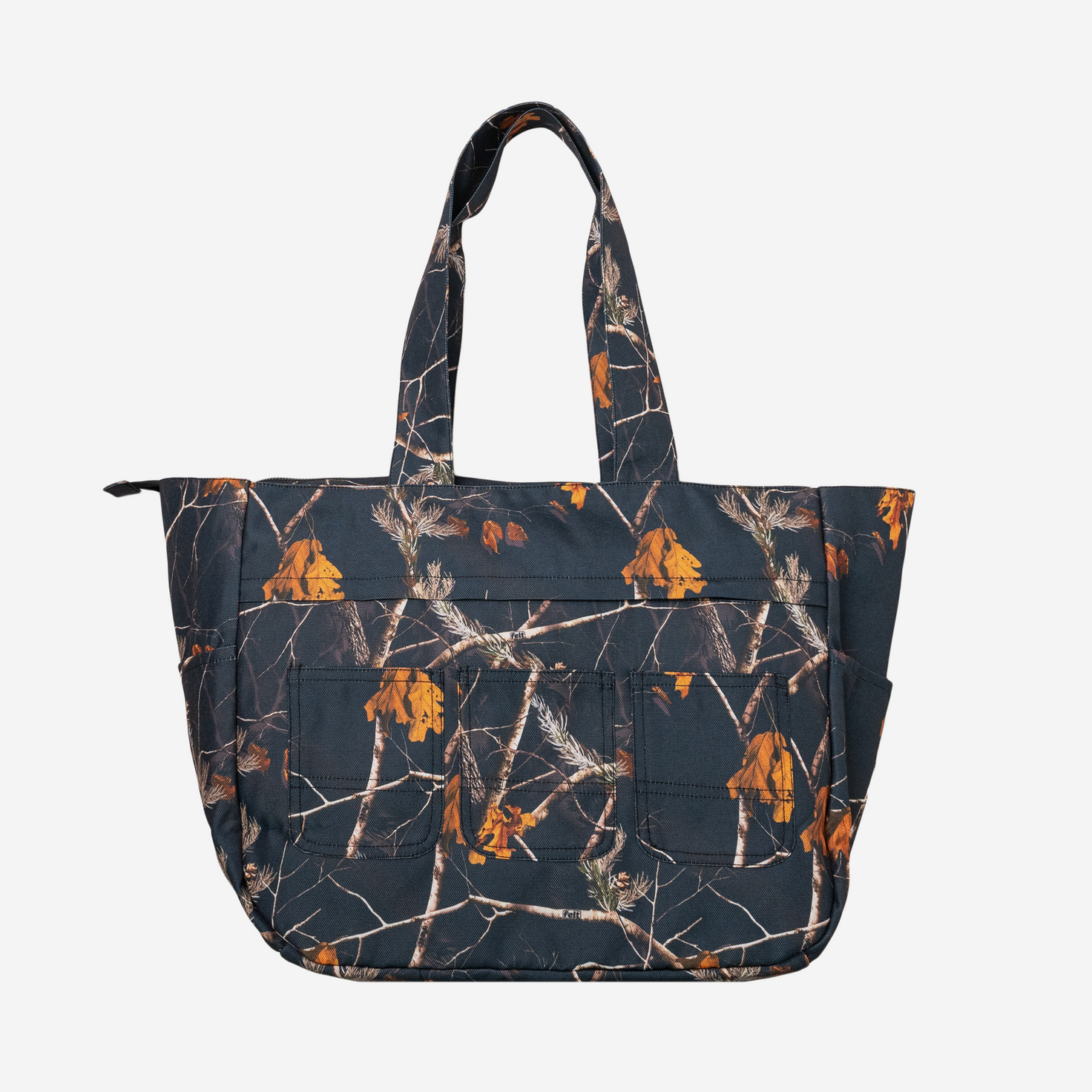 Felt ; Painters utility bag , black woodland camo